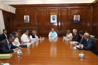 During his mission to India, Secretary General Stock met with Home Affairs Minister Amit Shah.